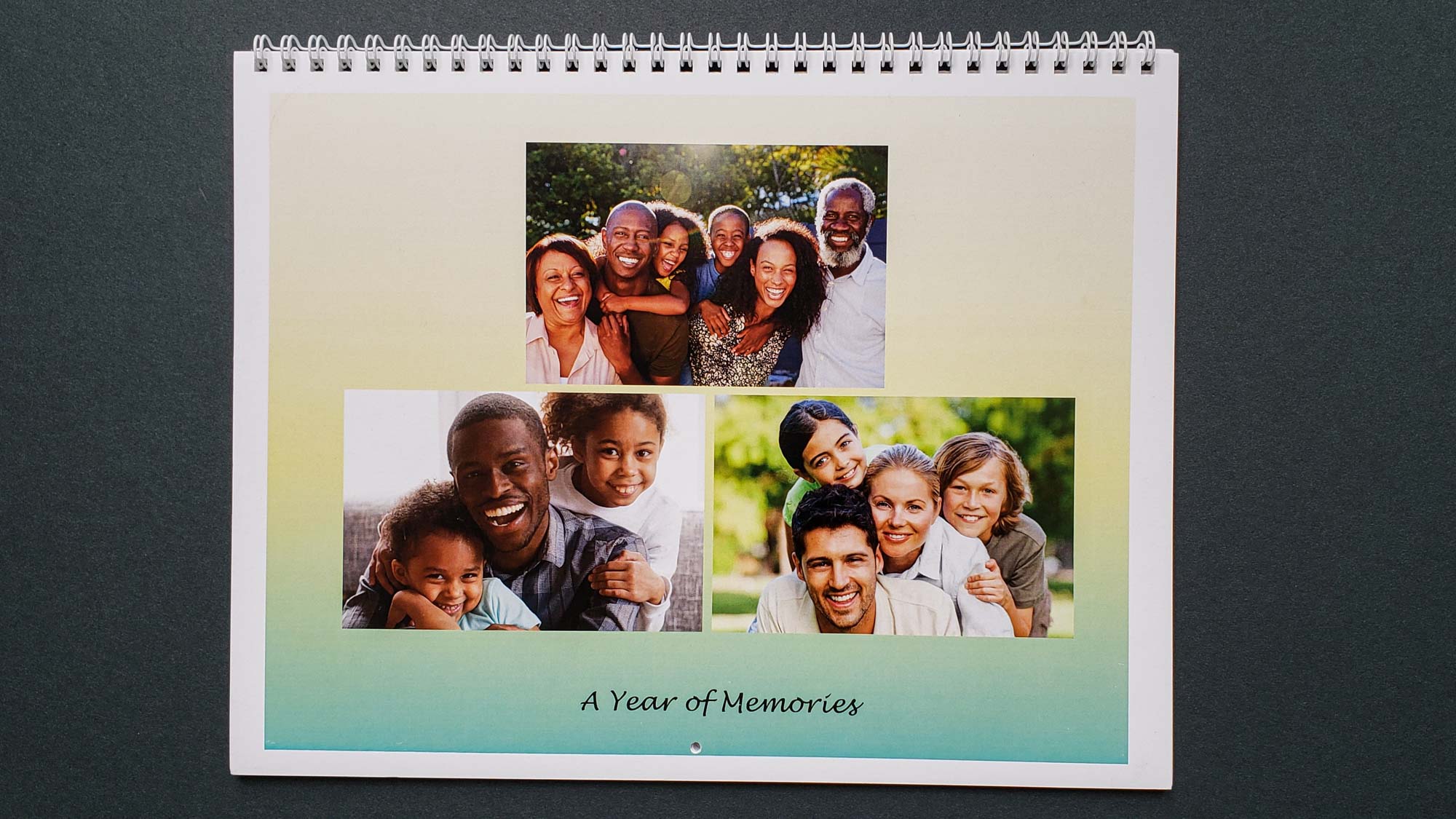 Costco Photo Center printed photo calendar