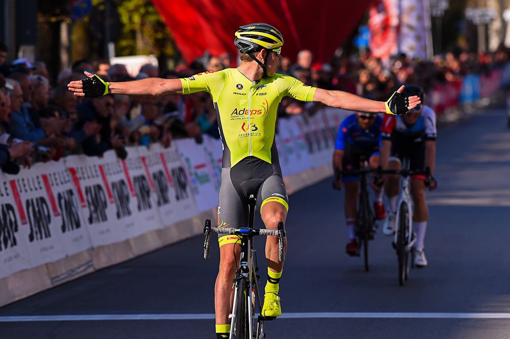 Ludovic Robeet wins stage 4 at Coppi e Bartali