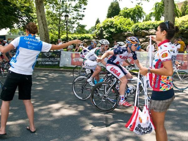 After being caught, all expected Daniel Holloway (USA National Team) to go out back of the peloton rather quickly. Instead, he refueled and stuck it out.