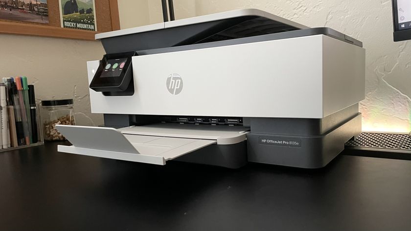 The HP OfficeJet Pro 8135e all-in-one home printer