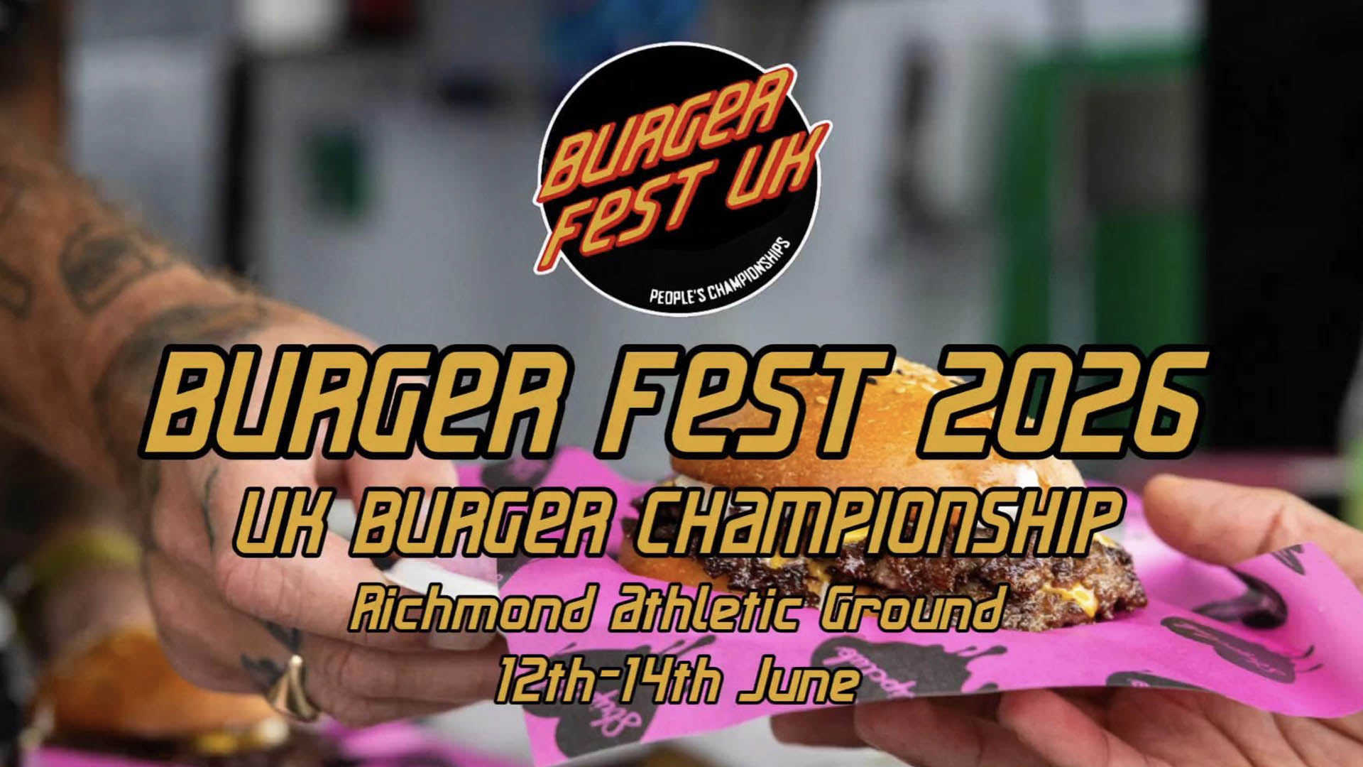 Burger Fest 2026 poster