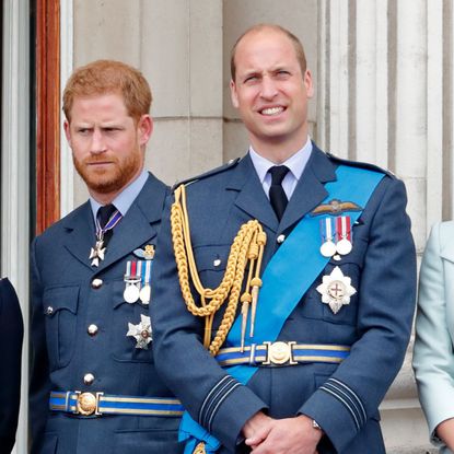 The Duke and Duchess of Sussex and the Prince and Princess of Wales mark the centenary of the RAF