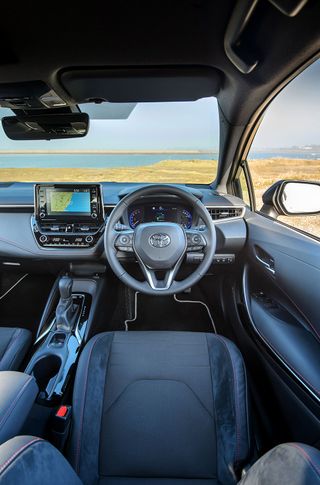 Toyota Corolla Hybrid Excel cabin