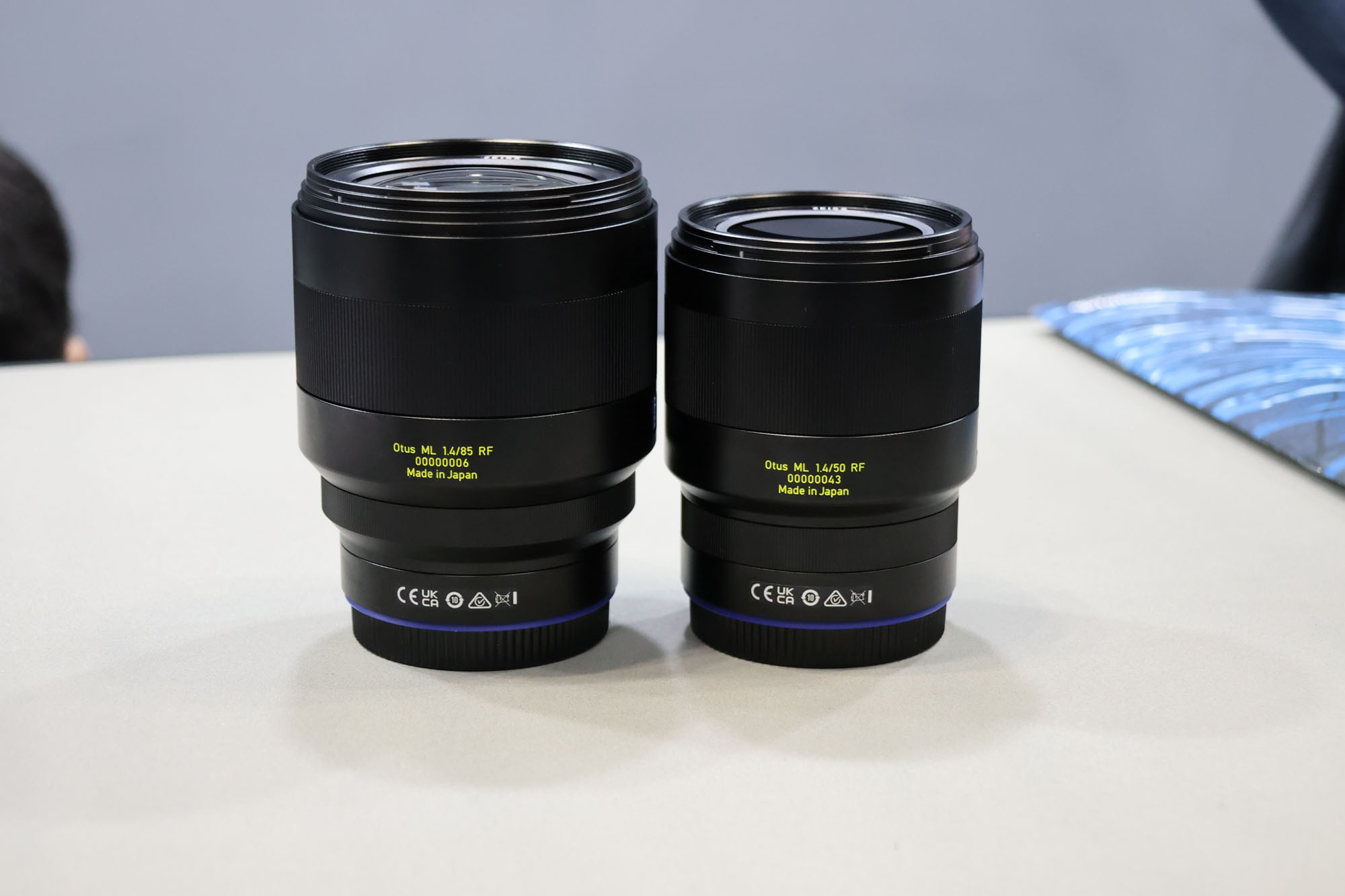 Two new Zeiss Otus ML lenses for mirrorless cameras on display at CP+ 2025