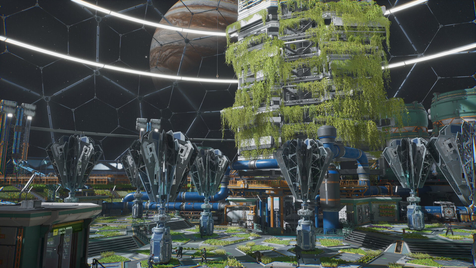 Expanse的屏幕截圖：Osiris Reborn，一個未來的遊戲科幻視頻。