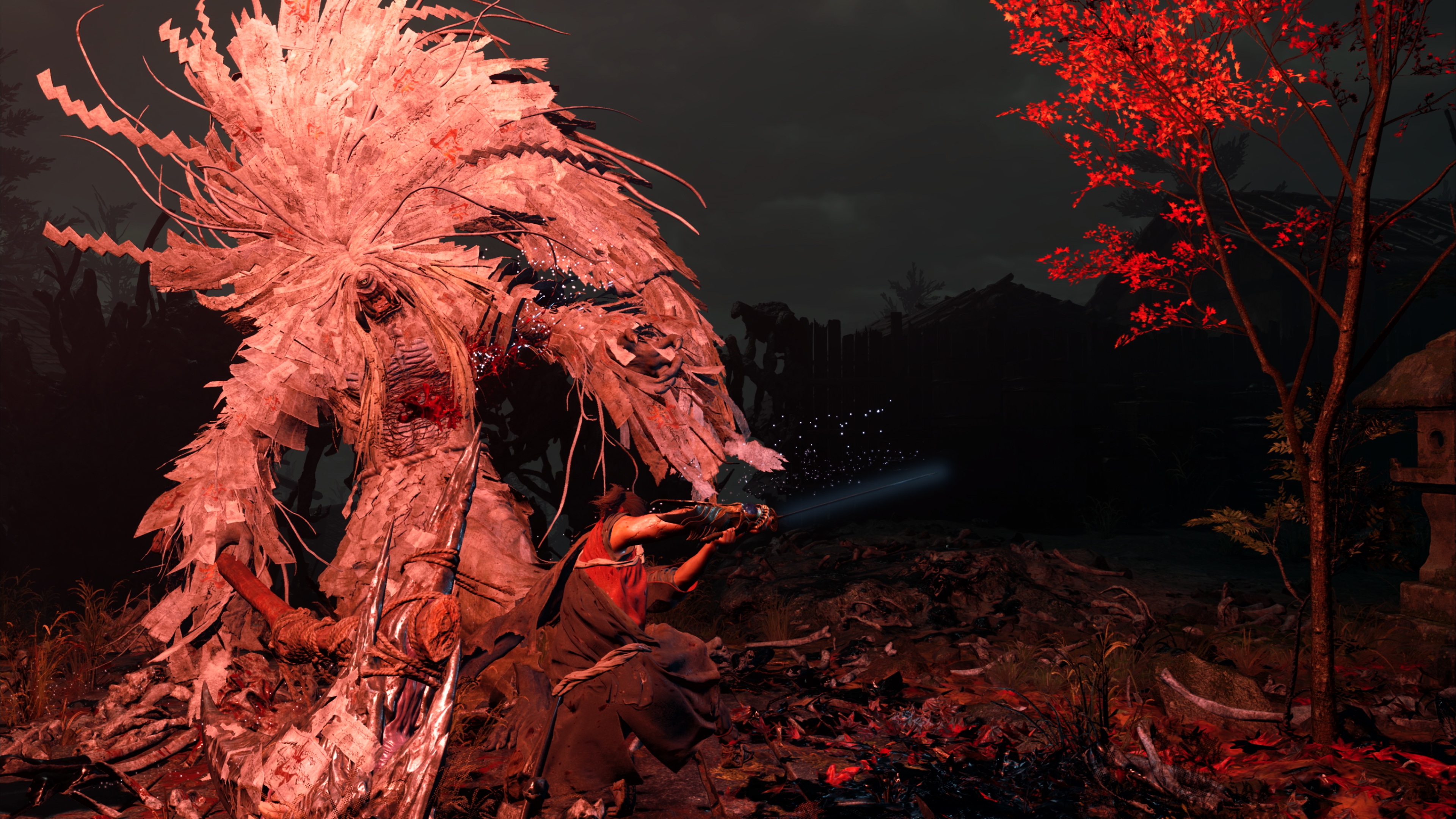 Byakue, a giant monster in Onimusha: Way of the Sword