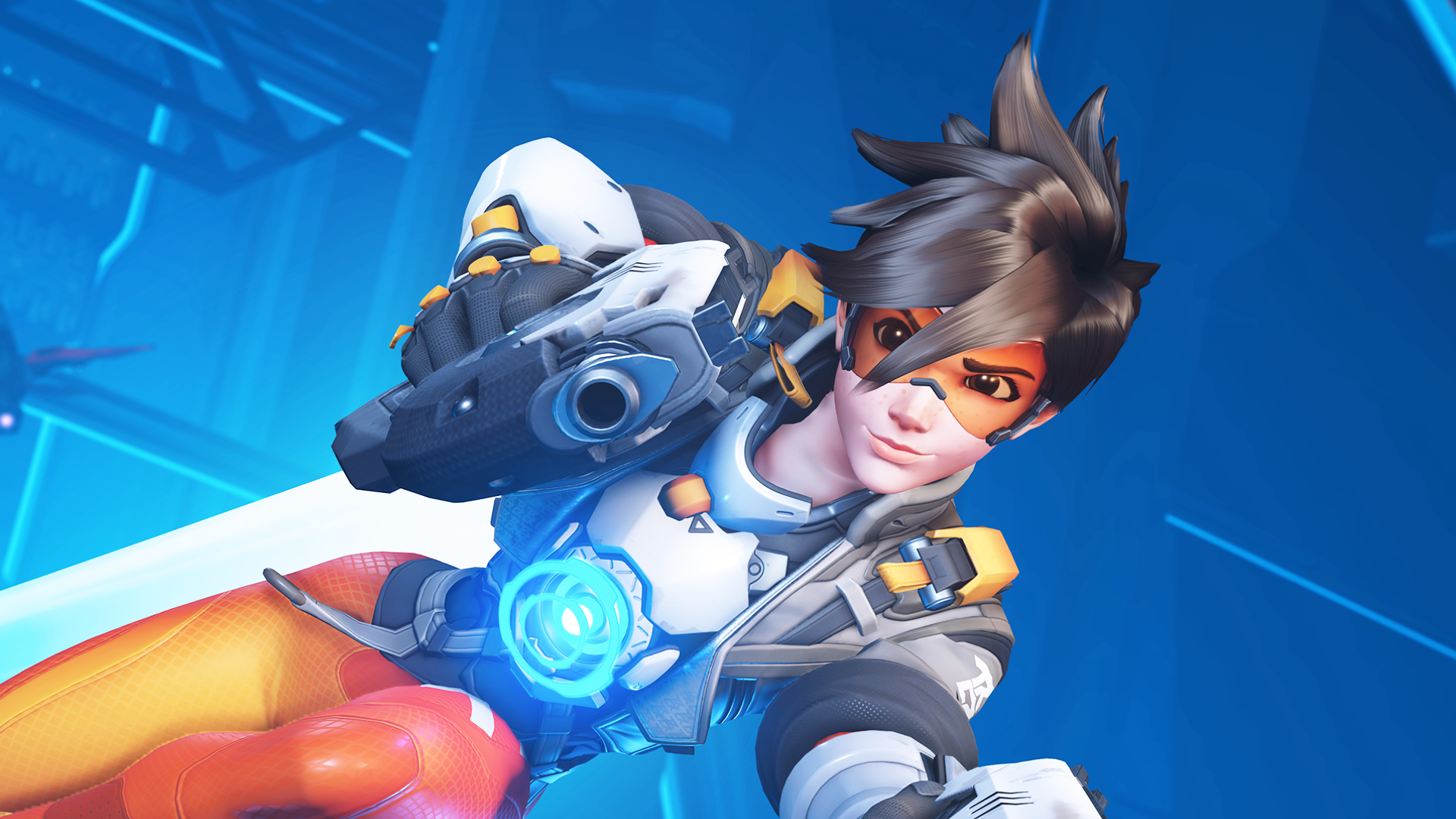 This fan-made Tracer skin would be perfect for the Overwatch