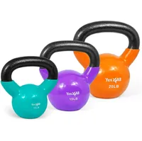 Yes4All Vinyl Coated Kettlebells: was $93.88 now $67.60 at Amazon