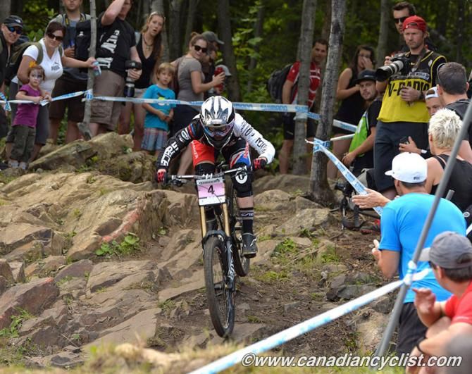 Manon Carpenter (GBr) Madison Saracen Downhill Team