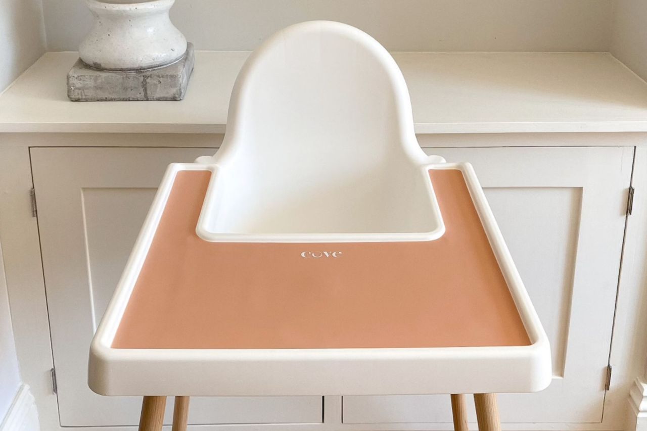 Cove Baby Placemat for Ikea Highchair in Apricot