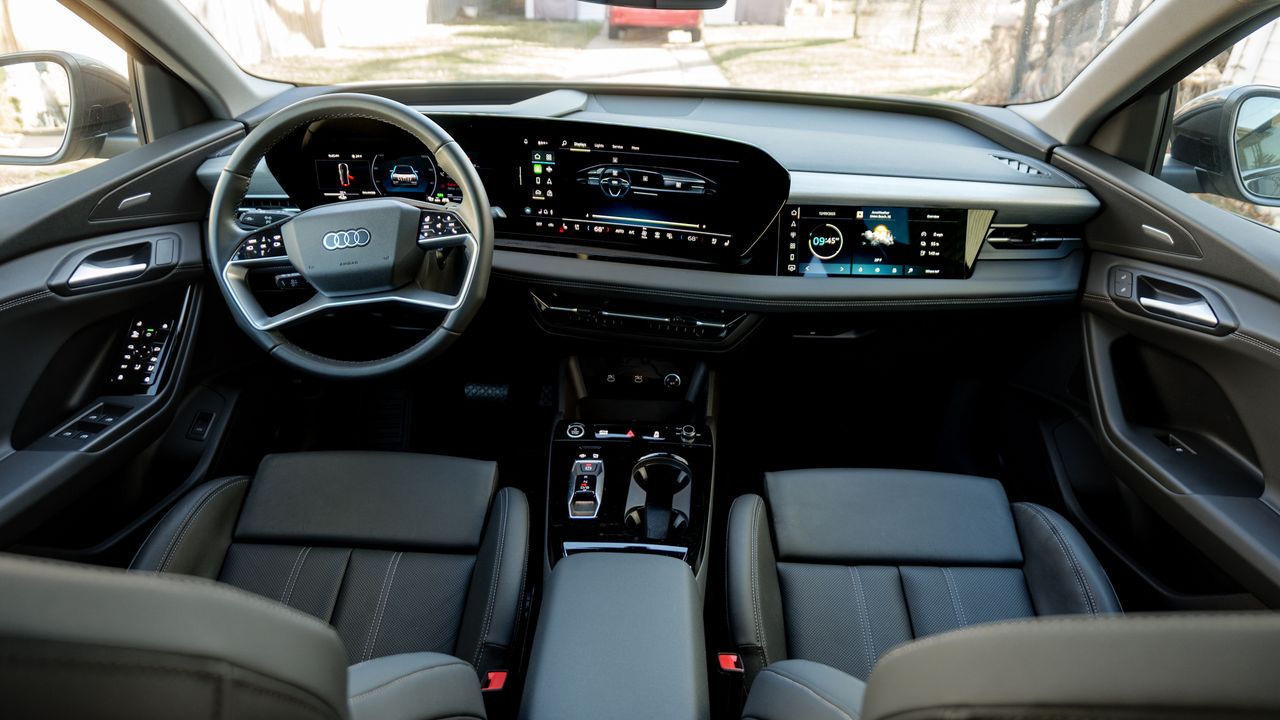 2025 Audi Q6 Sportback test drive.