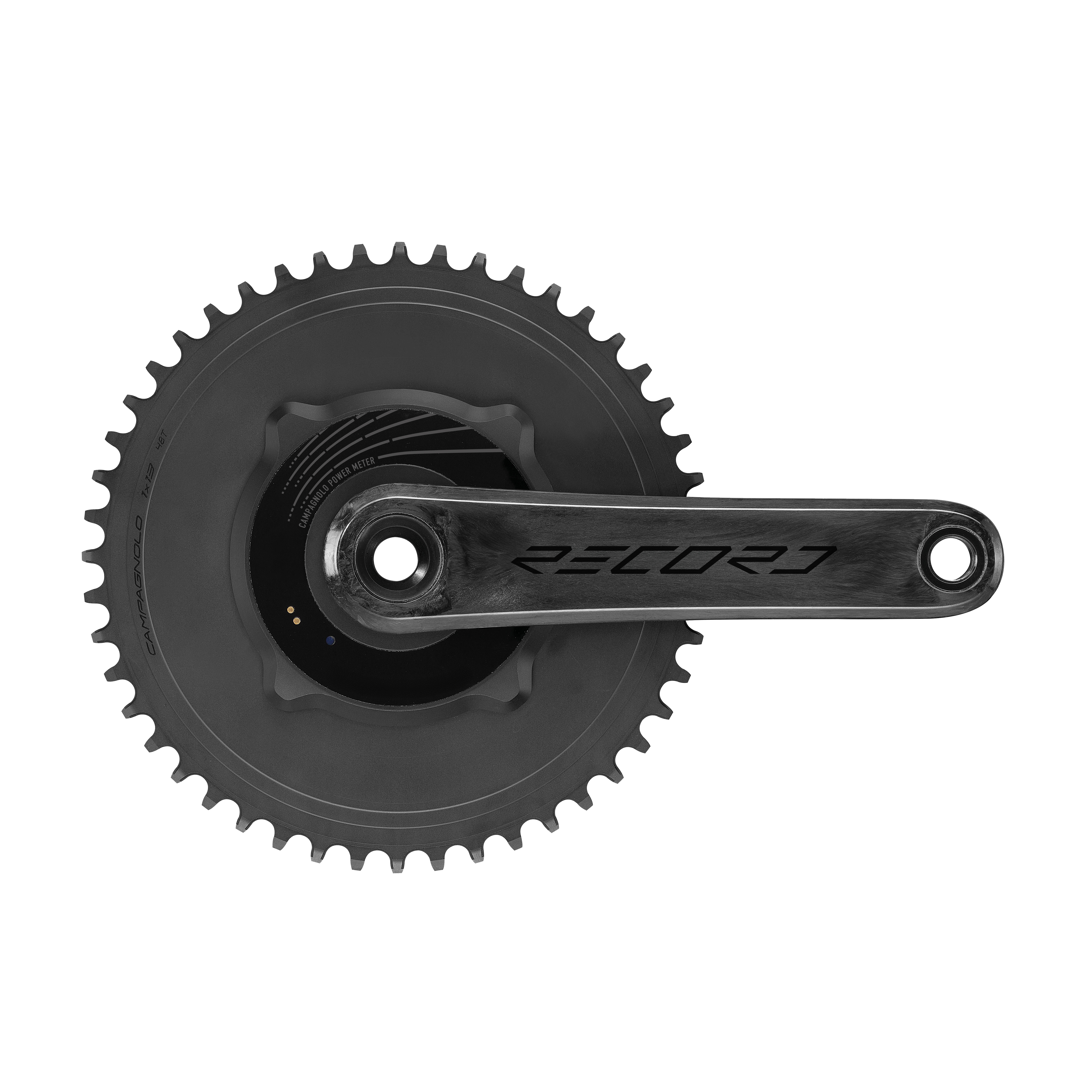 A Campagnolo power meter chainset 