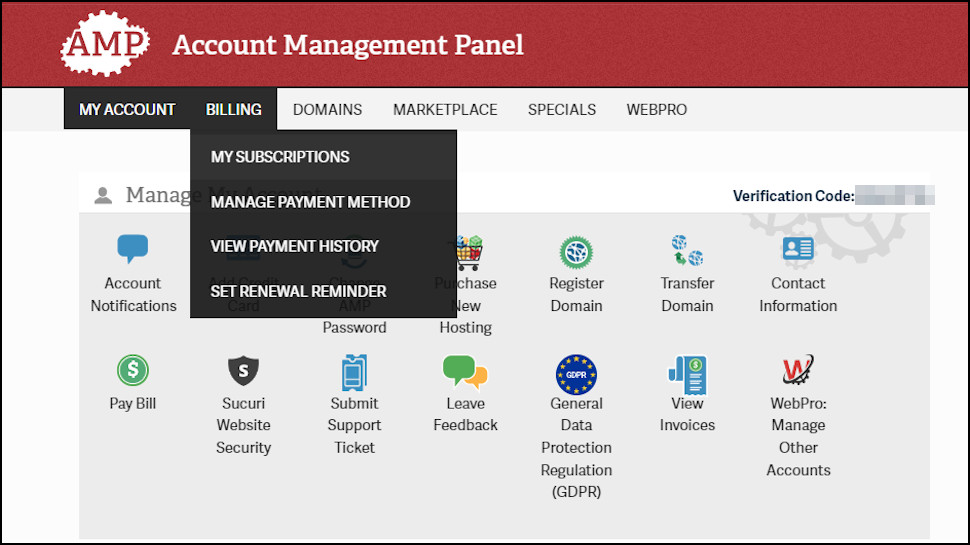 Cancel Plans From The Account Panel Subscriptions Area