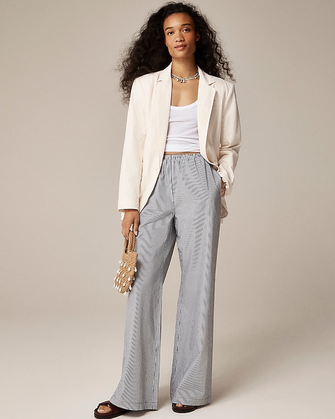 Cosmo Pant in Oxford Stripe