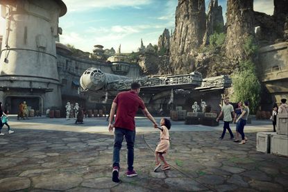 Disneys Star Wars themed park.