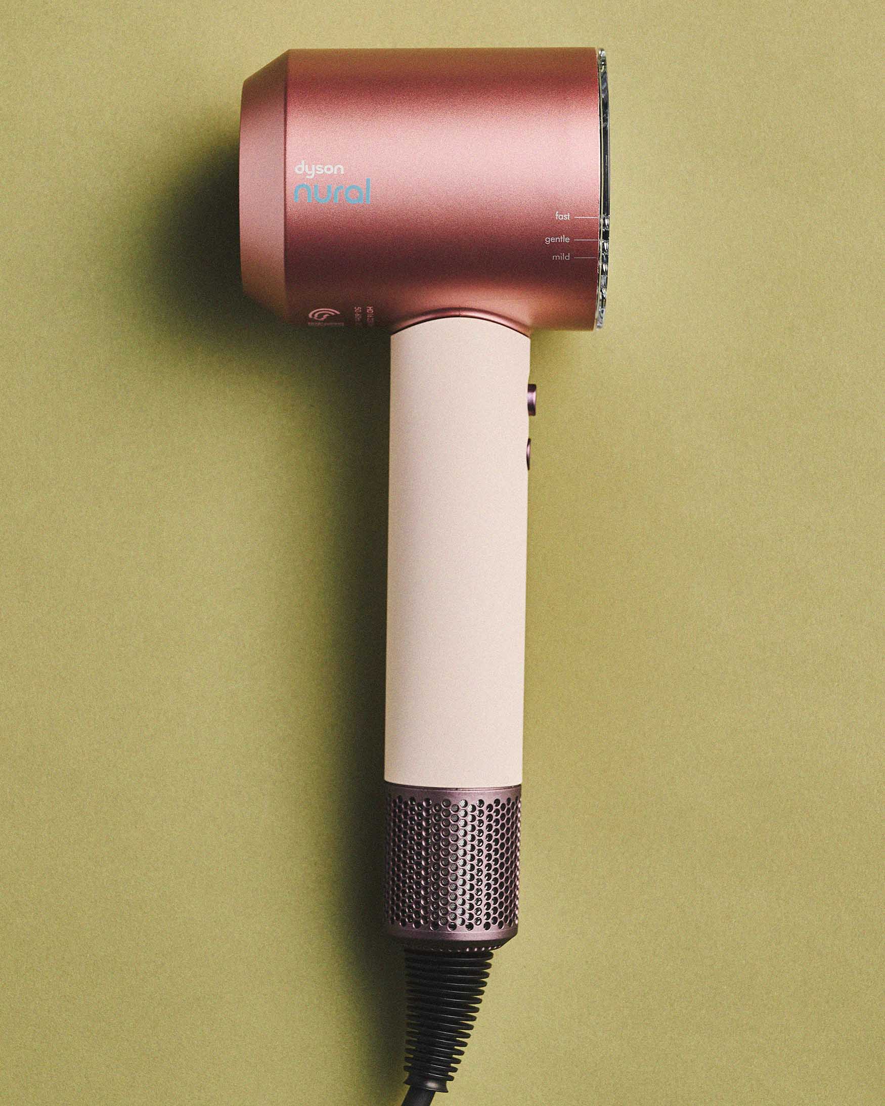 Supersonic Nural&amp;trade; Hair Dryer - Straight+wavy (amber Silk)