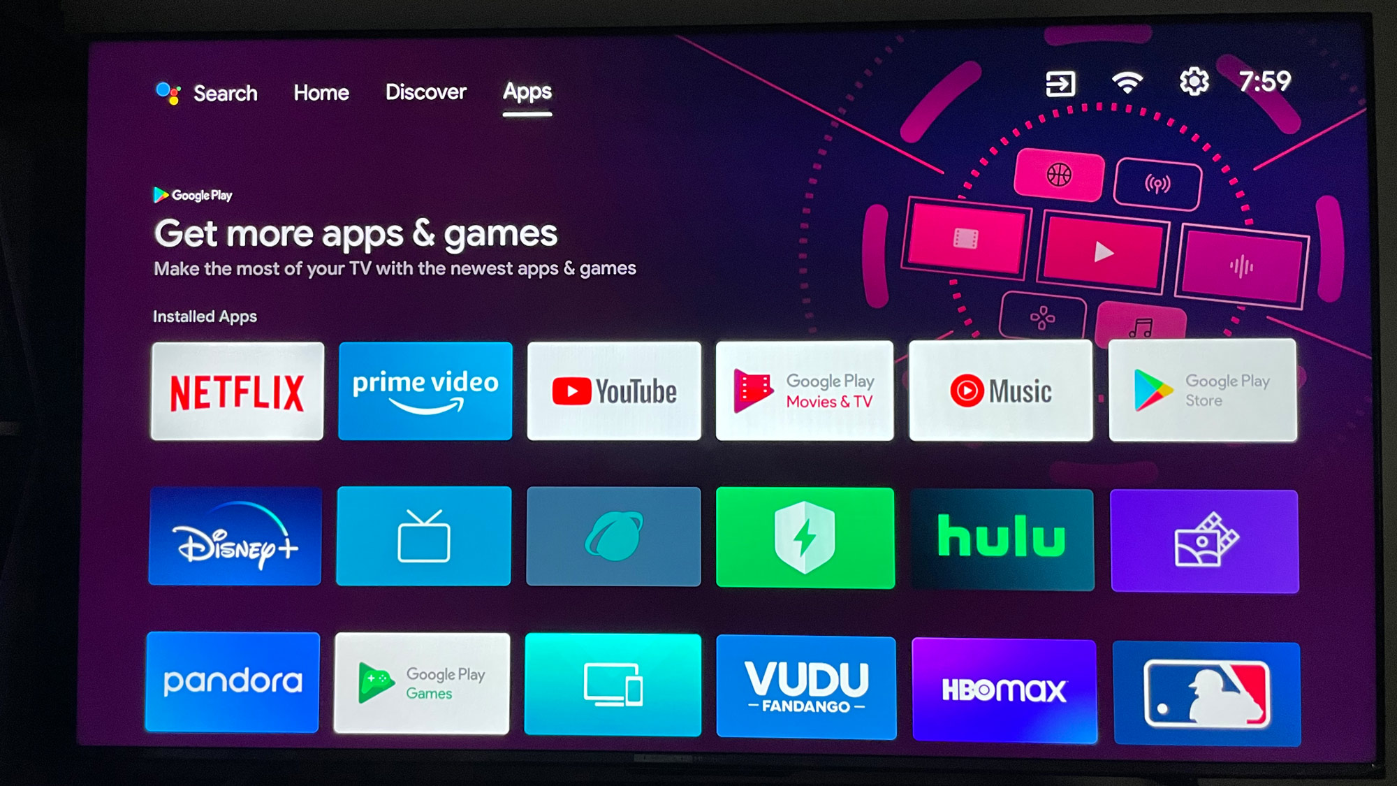 Android TV appstore