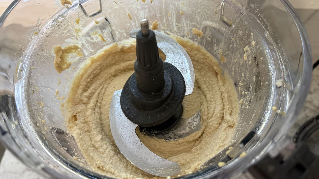 Ninja CrushBOSS making hummus