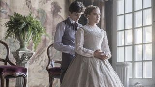 Timothee Chalamet and Florence Pugh in Little Women