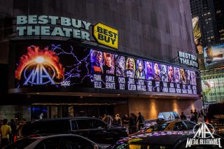 The new Metal Allegiance tracks were played for the first time at Best Buy Theater in New York City