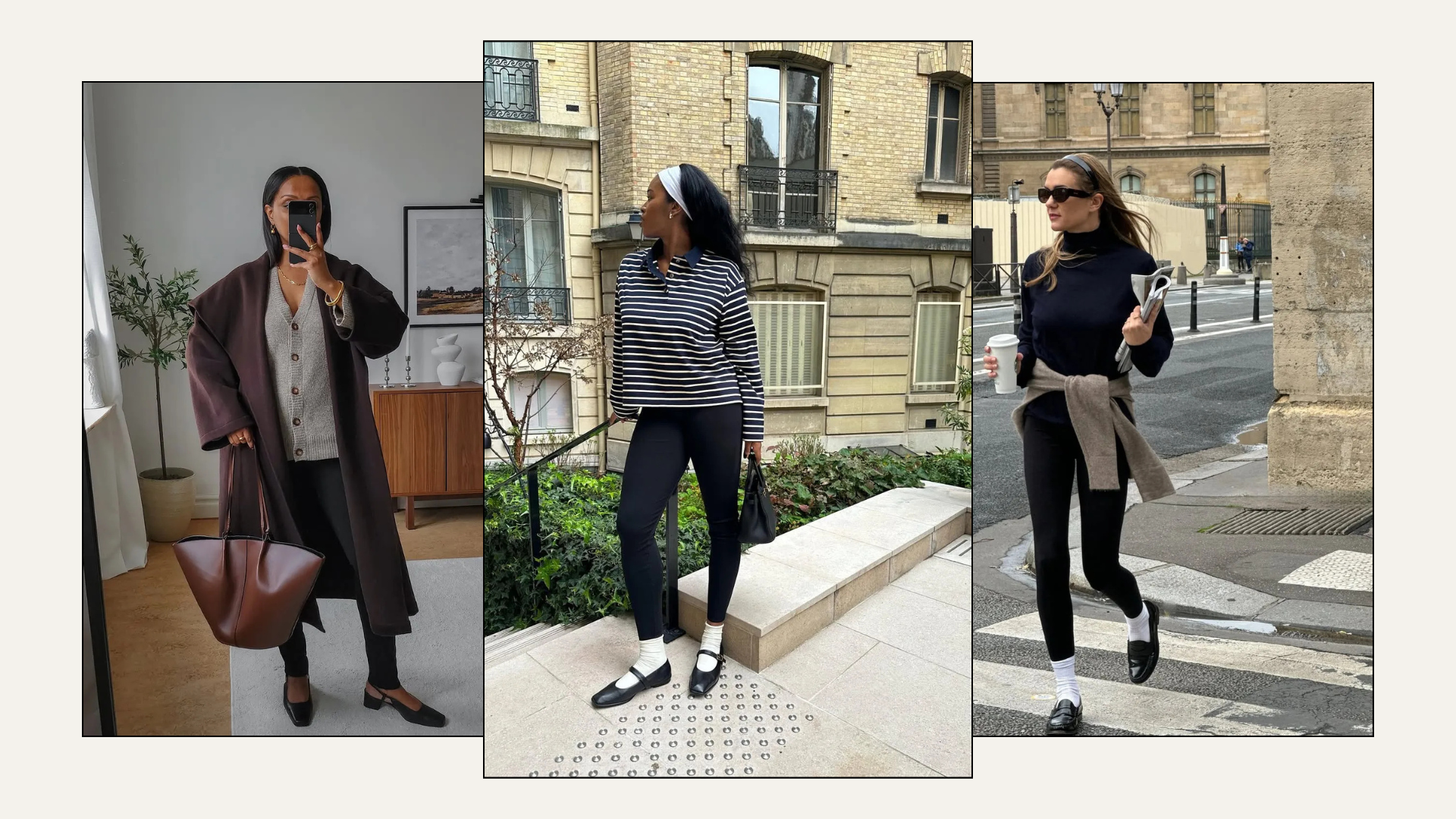 I Don't Usually Wear Leggings, But These 5 Simple Outfits Prove They ...