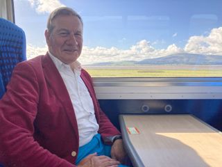 In Great Coastal Railway Journeys season 2 Michael Portillo enjoys his job with a view. 
