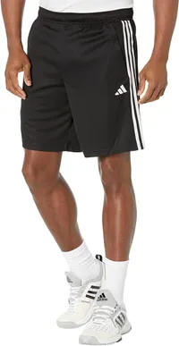 Adidas Train Essentials Piqué 3-Stripes Shorts (Men's)