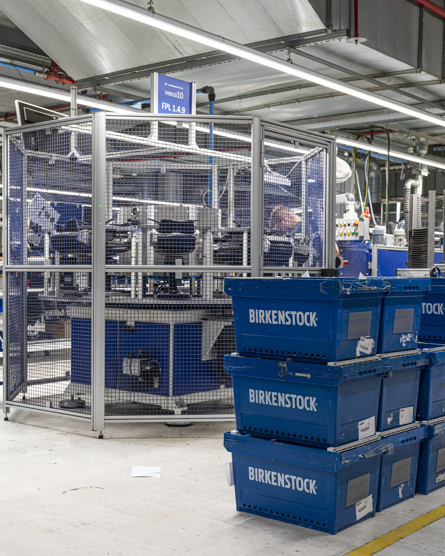 Inside Birkenstock G&amp;ouml;rlitz factory