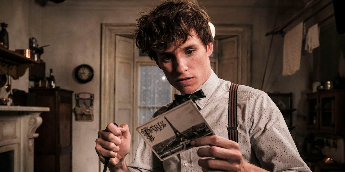 Eddie Redmayne as Newt Scamander in Fantastic Beasts