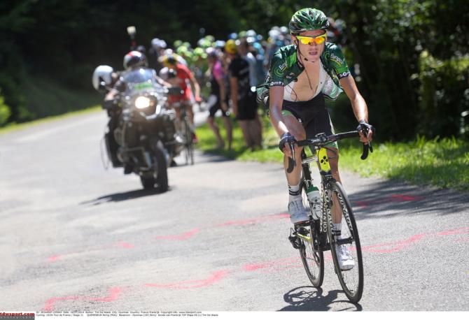 Perrig Qu&eacute;meneur (Europcar) launches an attack