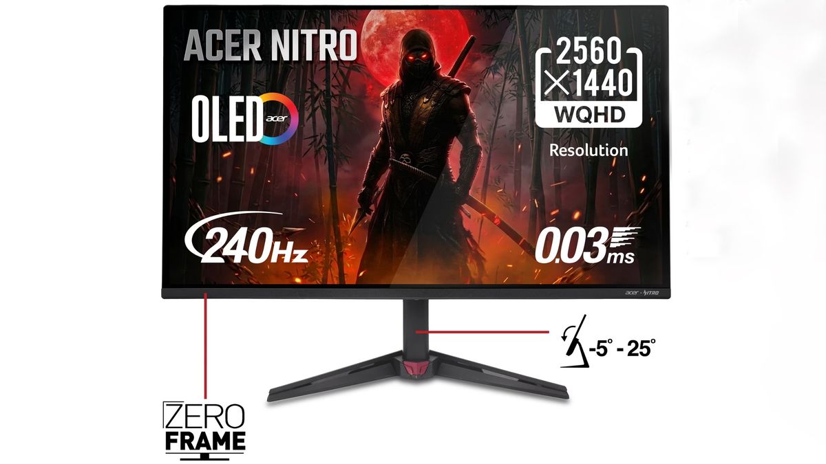 Acer Nitro VG277U Xbiip QD-OLED monitor