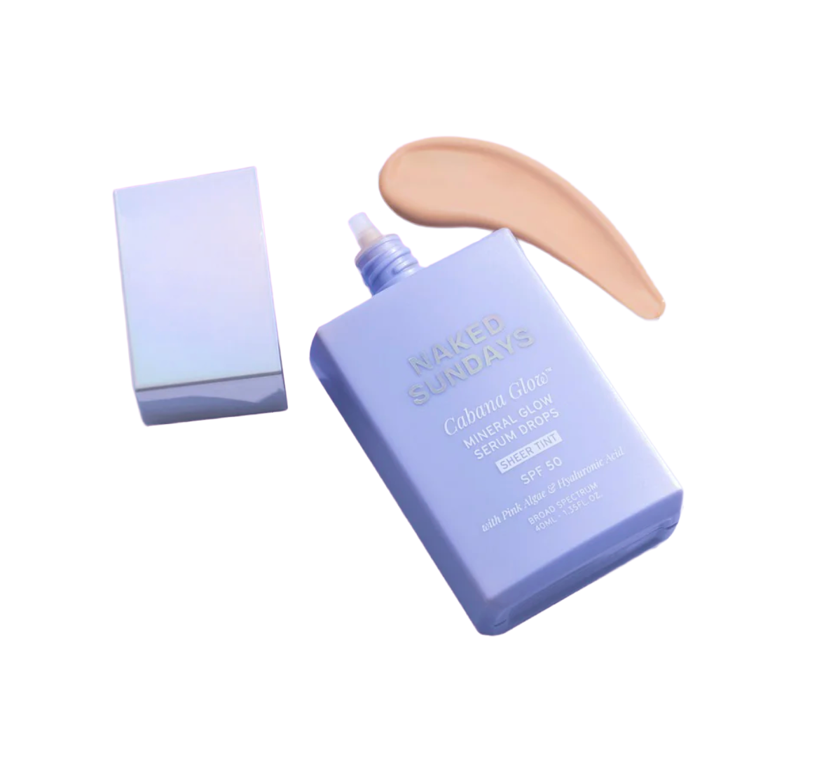 CabanaGlow SPF50 Mineral Glow Serum Drops