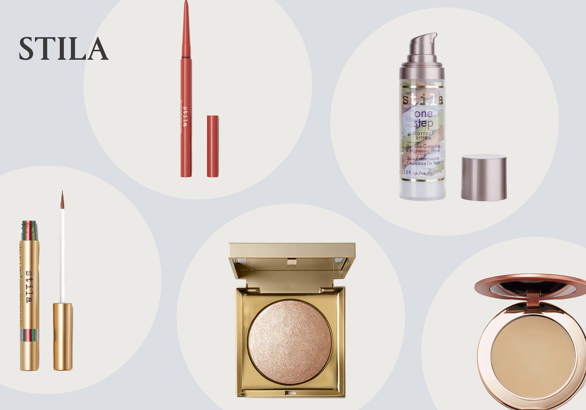 Collage of Stila Products