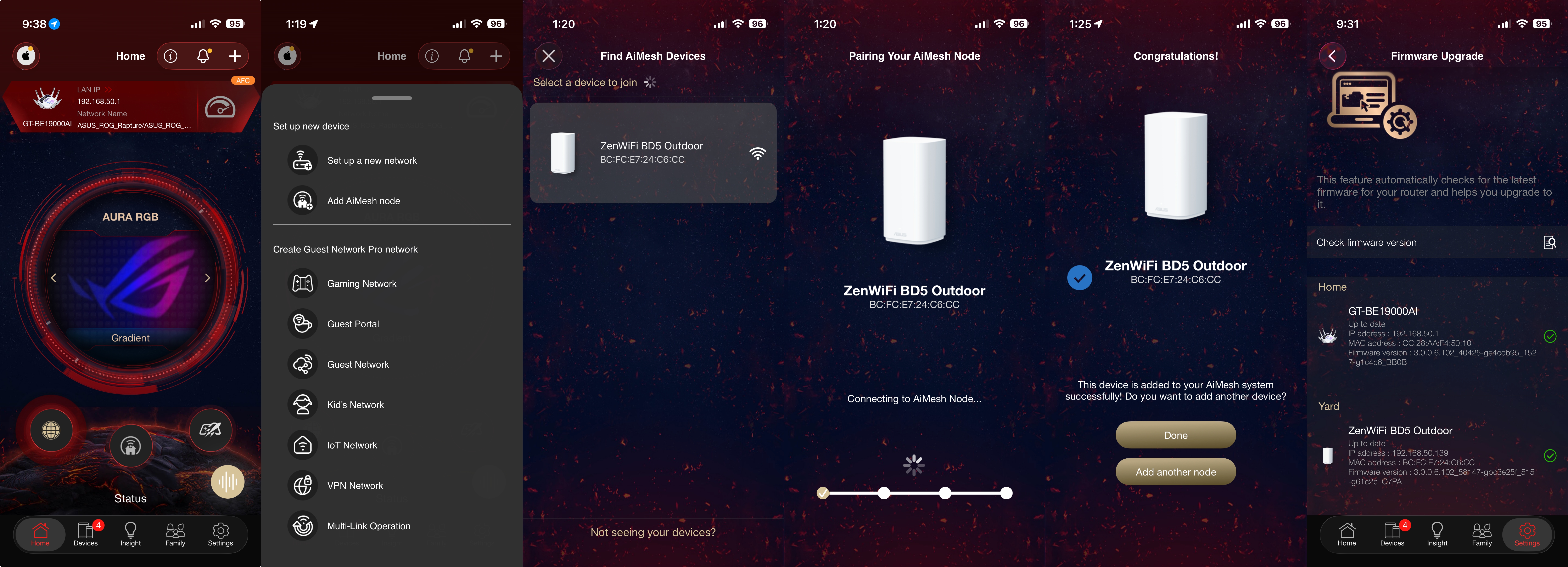أسوس ZenWiFi BD5 في الهواء الطلق