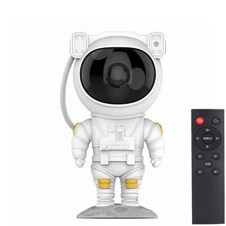 Astronaut Starry Sky Star Projector on a white background