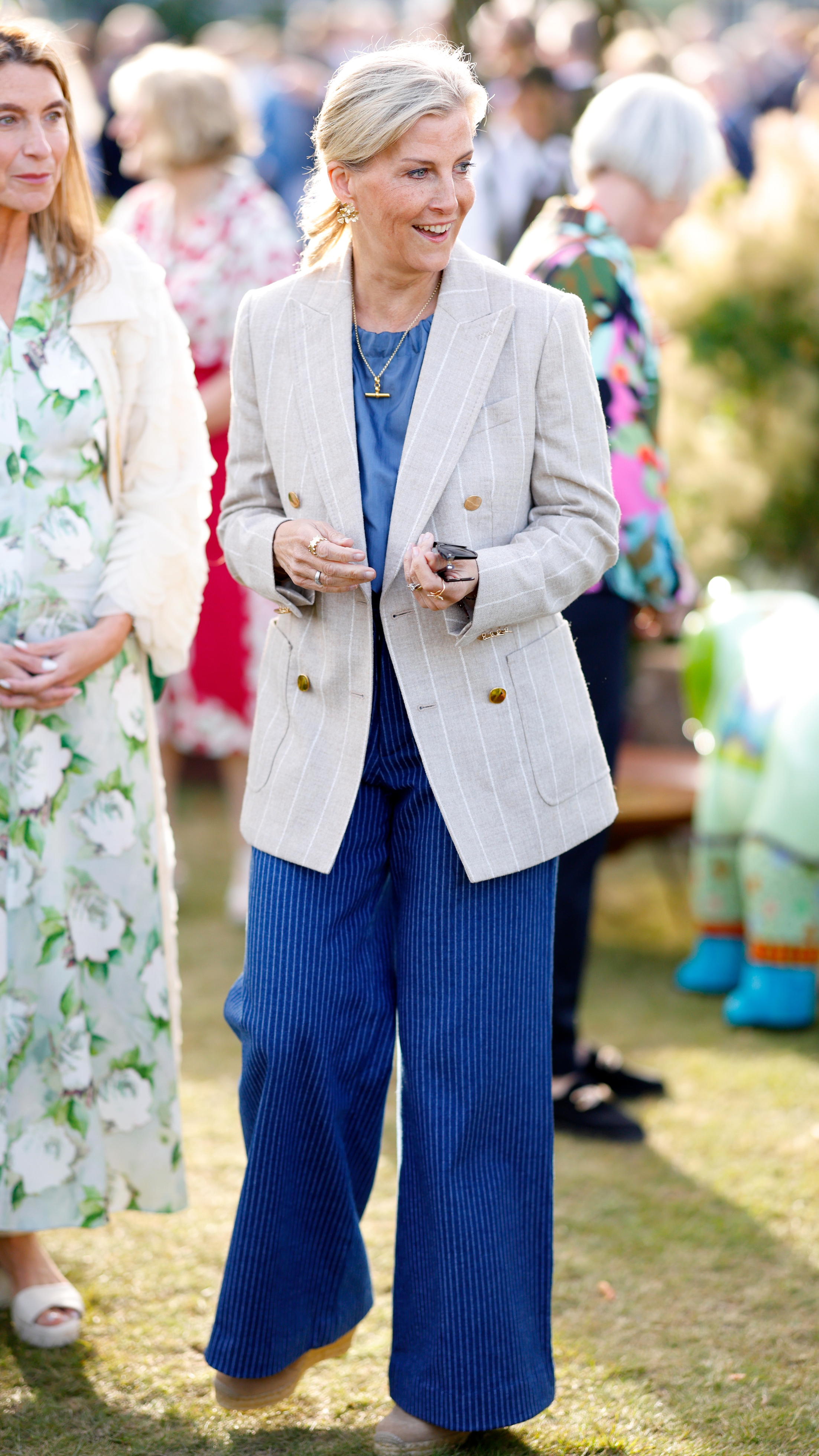 Sophie, Duchess of Edinburgh attends the opening of the 'The Plants with Purpose Garden'