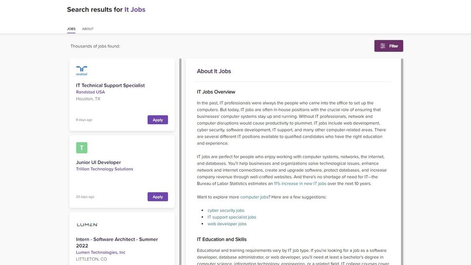 Monster job hiring site review TechRadar