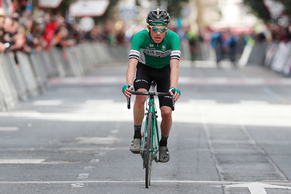 Nick Schultz (Caja Rural - Seguros RGA) finishes third at GP Miguel Indurain