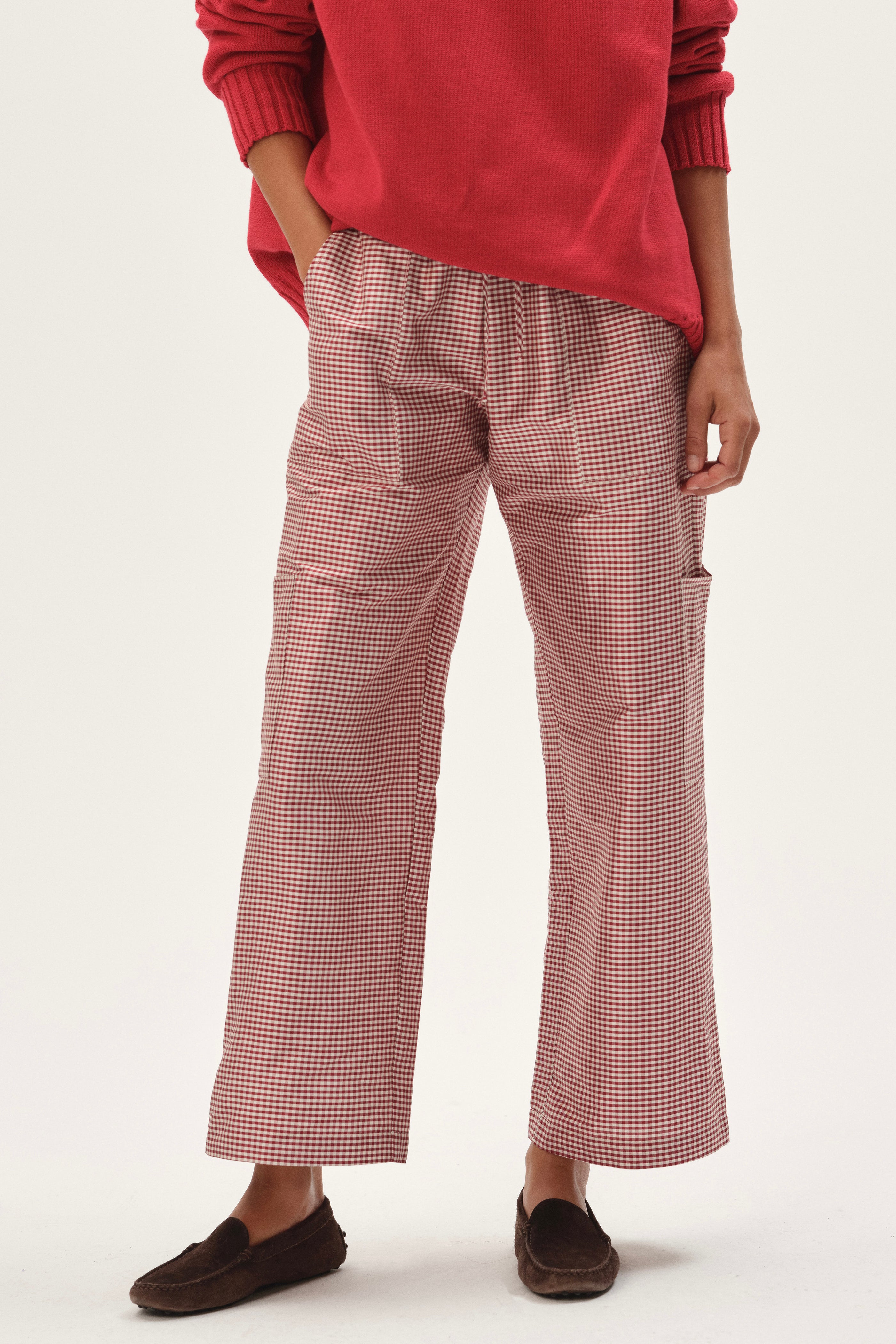 The Taffeta Drawstring Cargo Pant