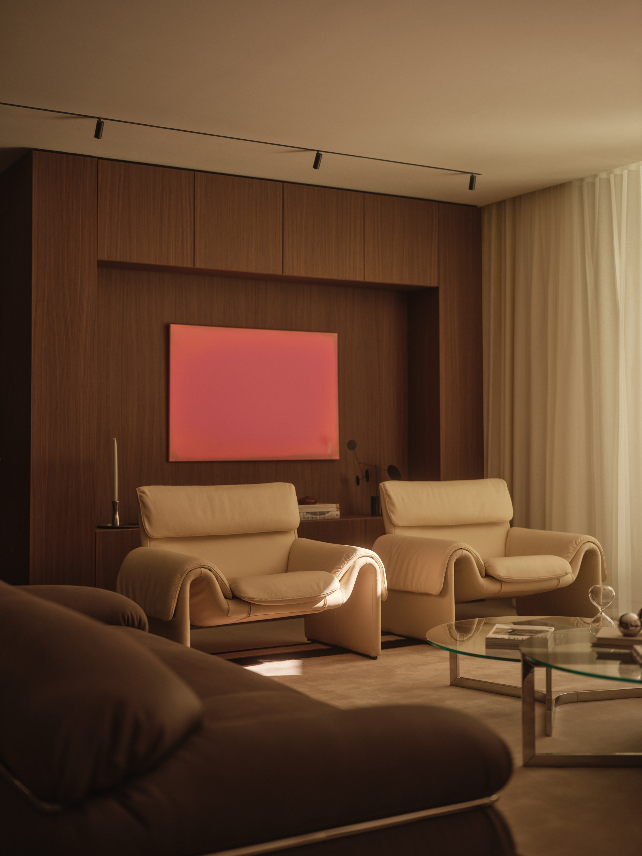 Brown-toned sophisticated interiors at Vabel Townhouse