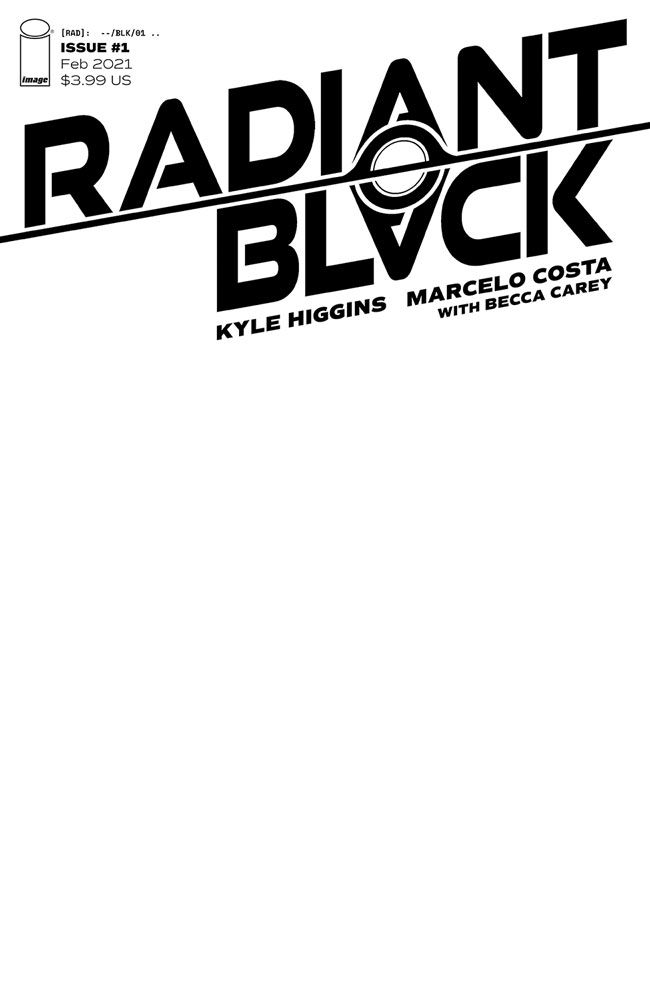 Radiant Black #1 cover