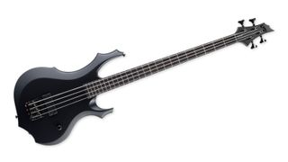 An ESP LTD F-4 bass guitar