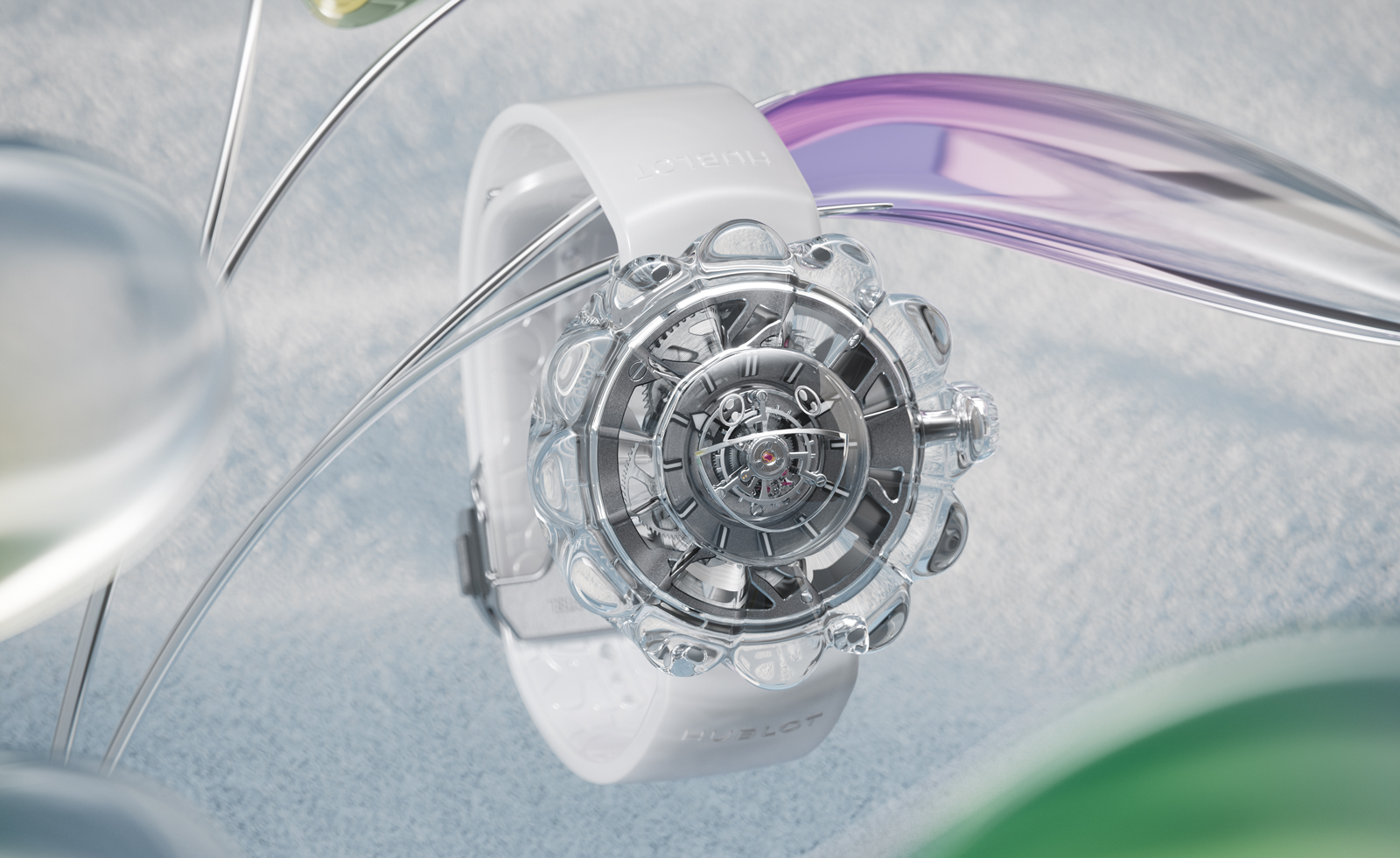 New Hublot MP-15 Takashi Murakami Tourbillon Sapphire watch | Wallpaper
