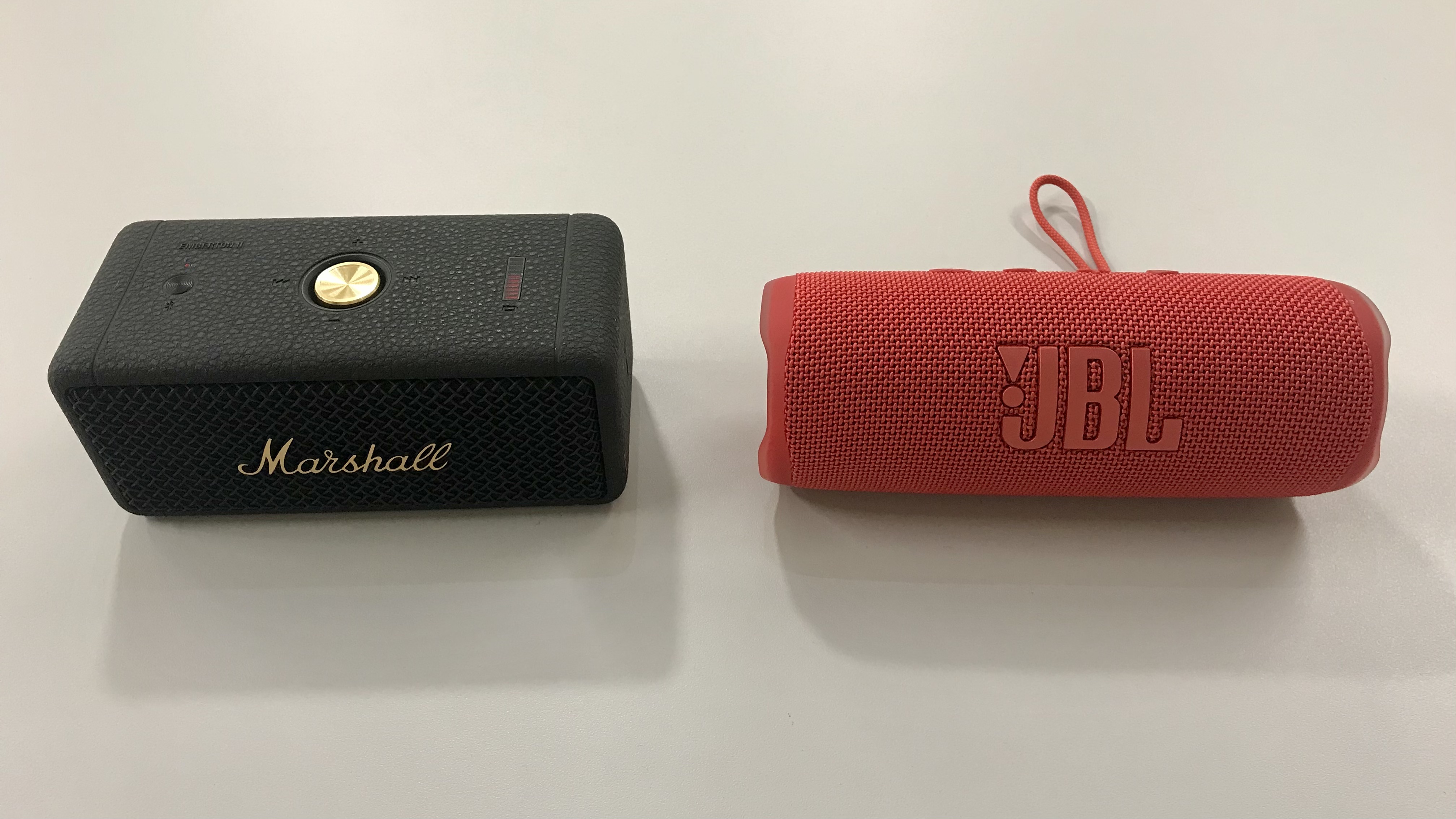 JBL Flip 6 and Marshall Emberton II