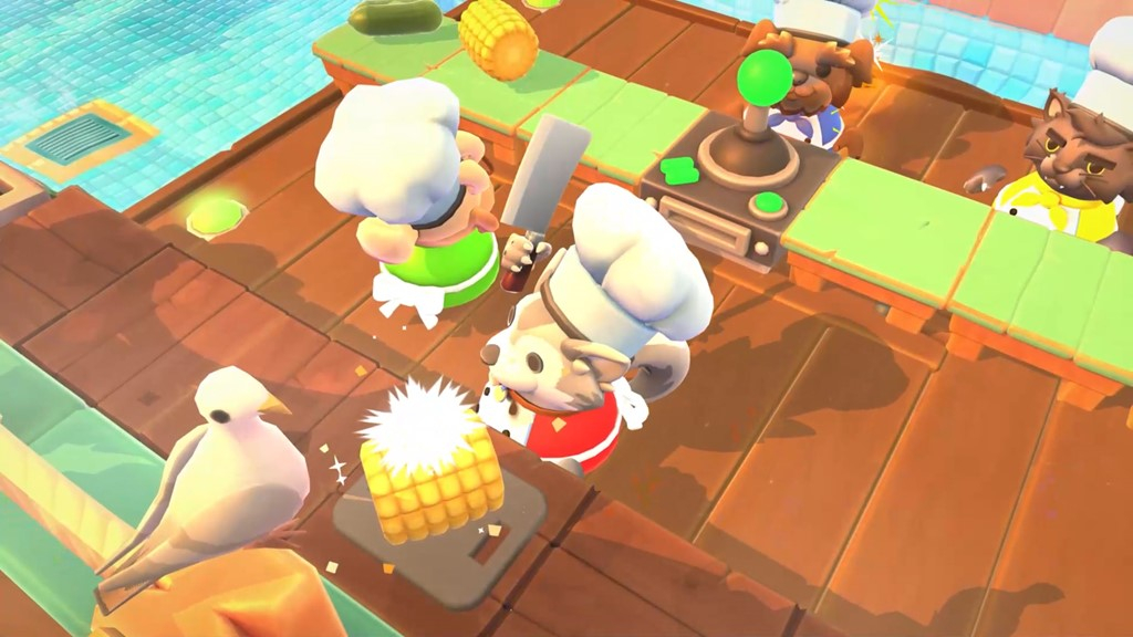 Cooking on a raft