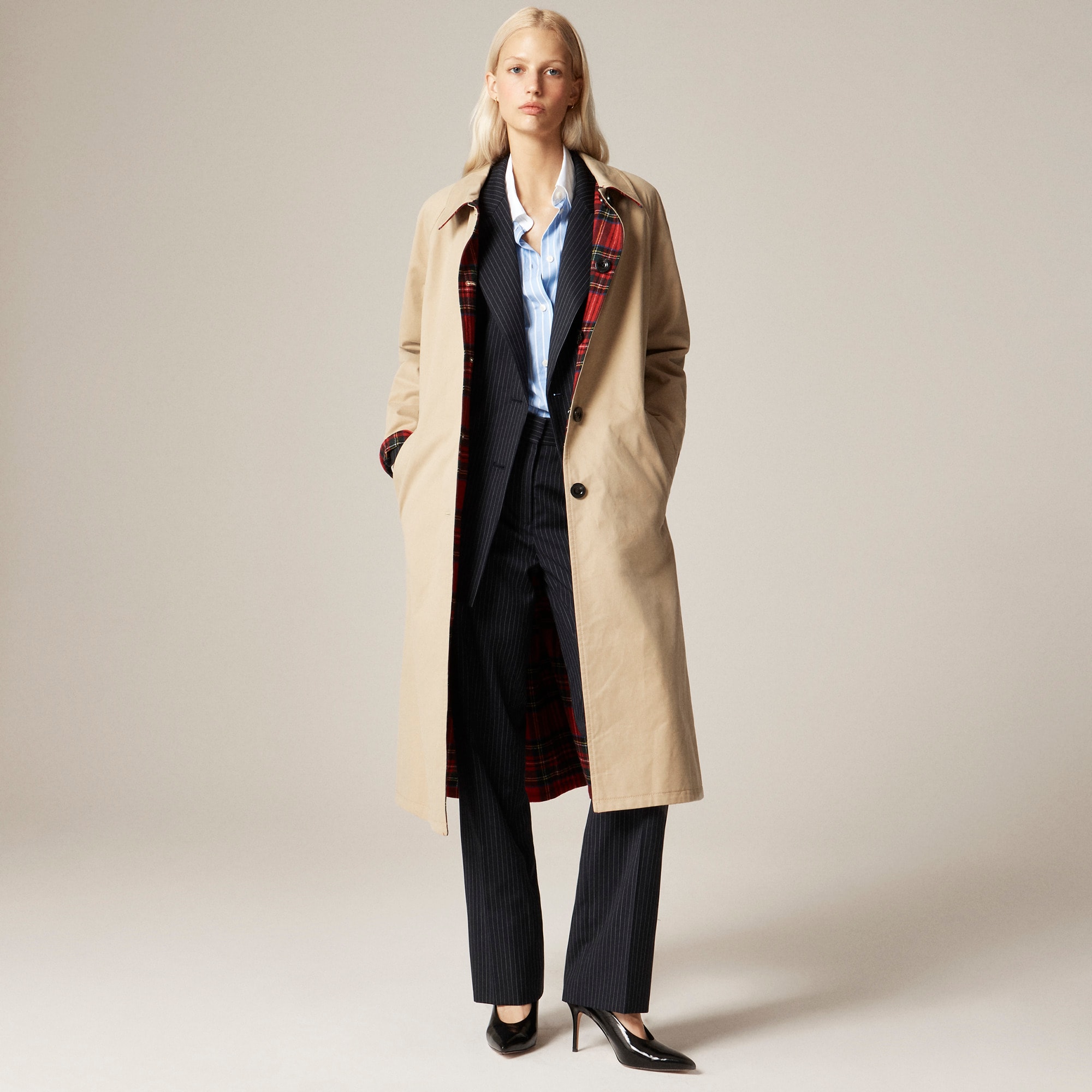 Alex Eagle X J.crew Reversible Trench Coat