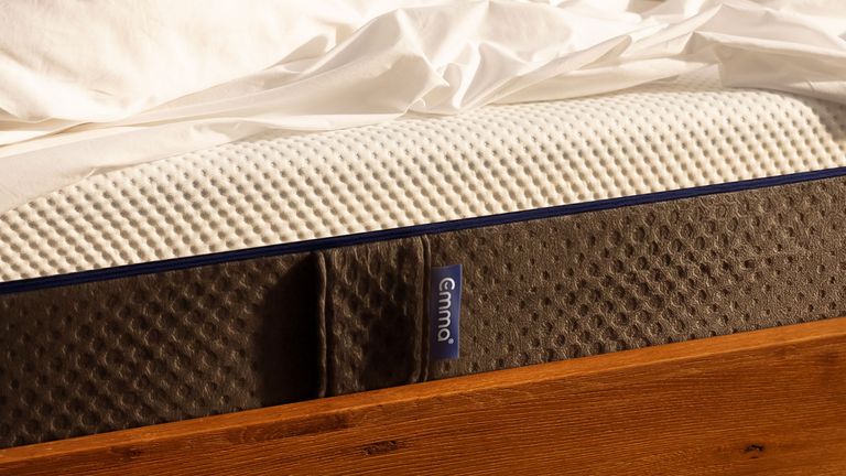 best memory foam mattress: Emma Original mattress in a bedroom