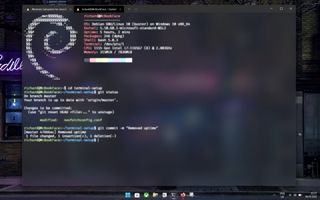 Debian running on the Windows Subsystem for Linux (WSL)