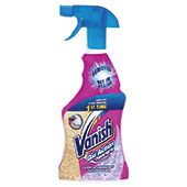 spray bottle with vanish and cleaner