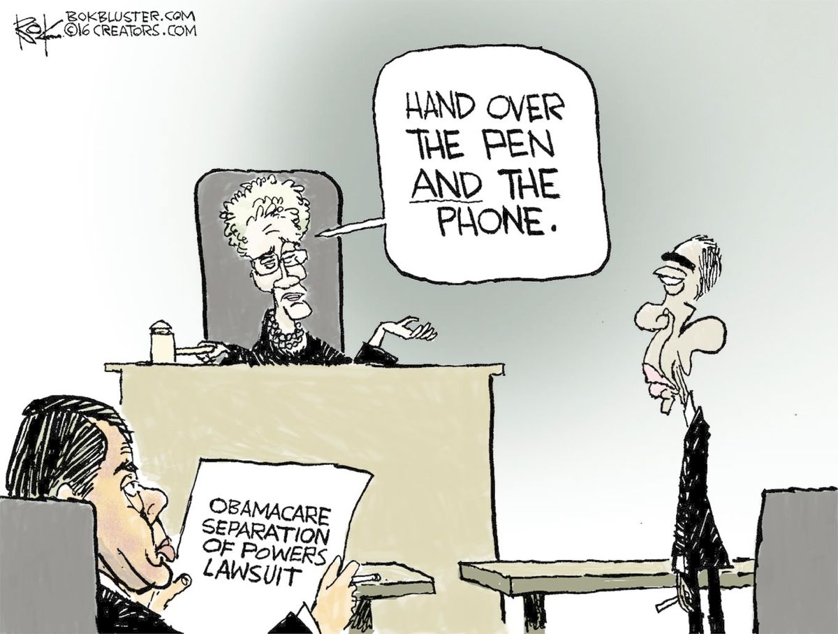 Obama Cartoon U.S. Obamacare 2016 | The Week